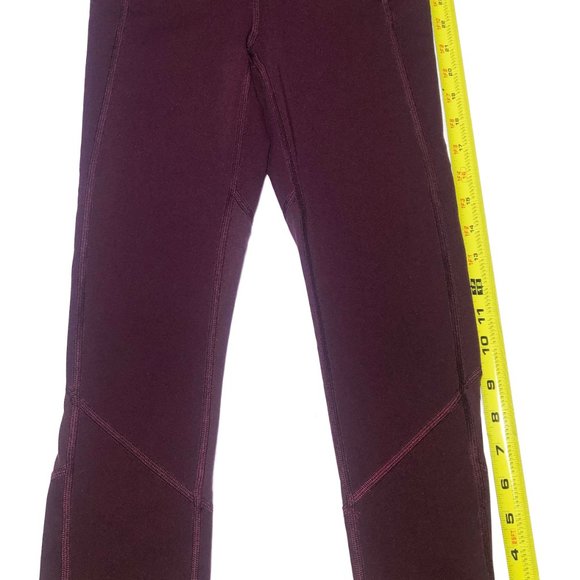 lululemon  wine leggings - Picture 2 of 7